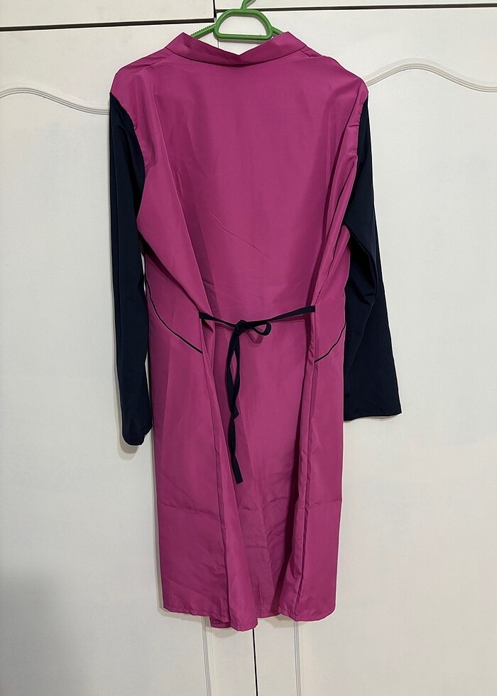 40 beden daraltılıp genişletilir Fuşya rengi haşema 3 parçadan o - Görsel 3