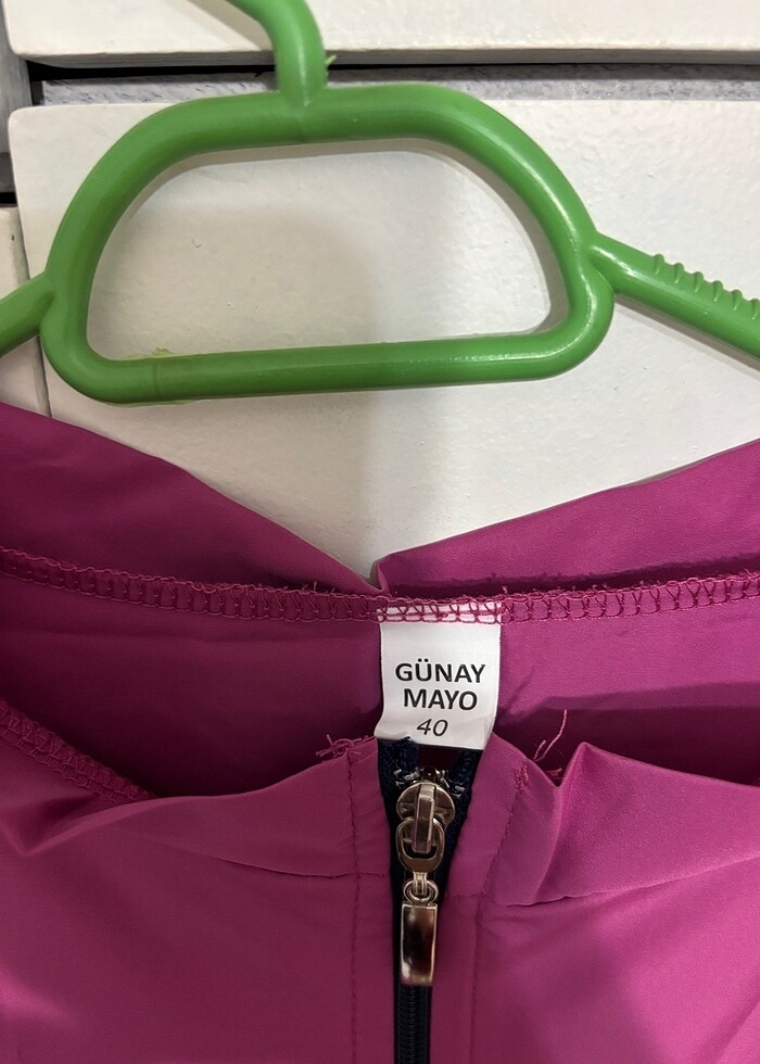 40 beden daraltılıp genişletilir Fuşya rengi haşema 3 parçadan o - Görsel 2