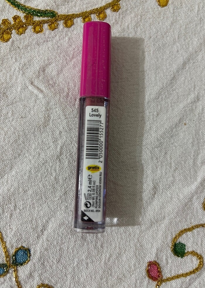 Gratis lykd dolgunluk veren ruj 545 yeni etiketli - Görsel 2