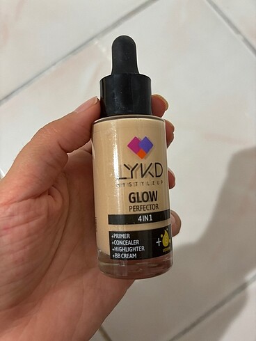 Gratis lykd glow perfector 4'ü 1 arada fondöten etiketli ürün hi - Görsel 5