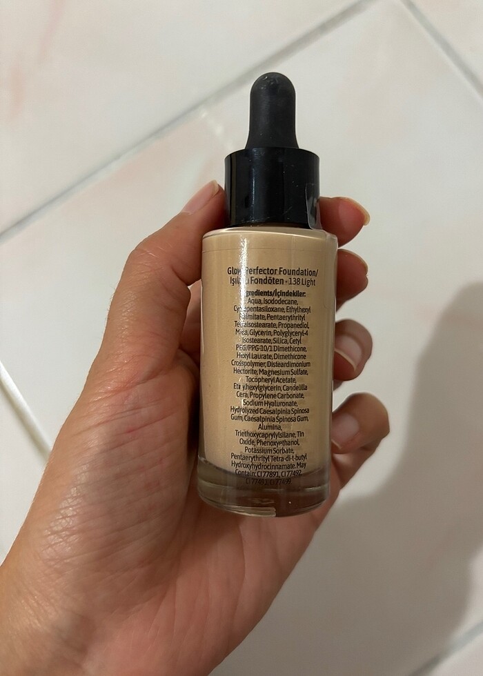 Gratis lykd glow perfector 4'ü 1 arada fondöten etiketli ürün hi - Görsel 4