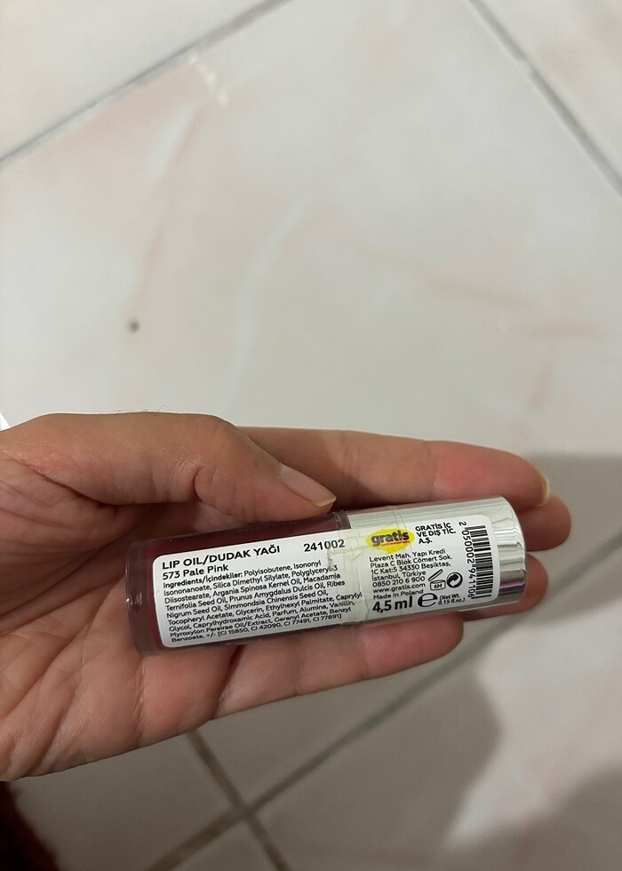 Gratis lykd dudak yağı etiketli yeni ürün - Görsel 3