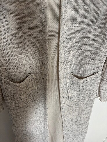 Uzun hırka hiç giyilmedi l beden - Görsel 3