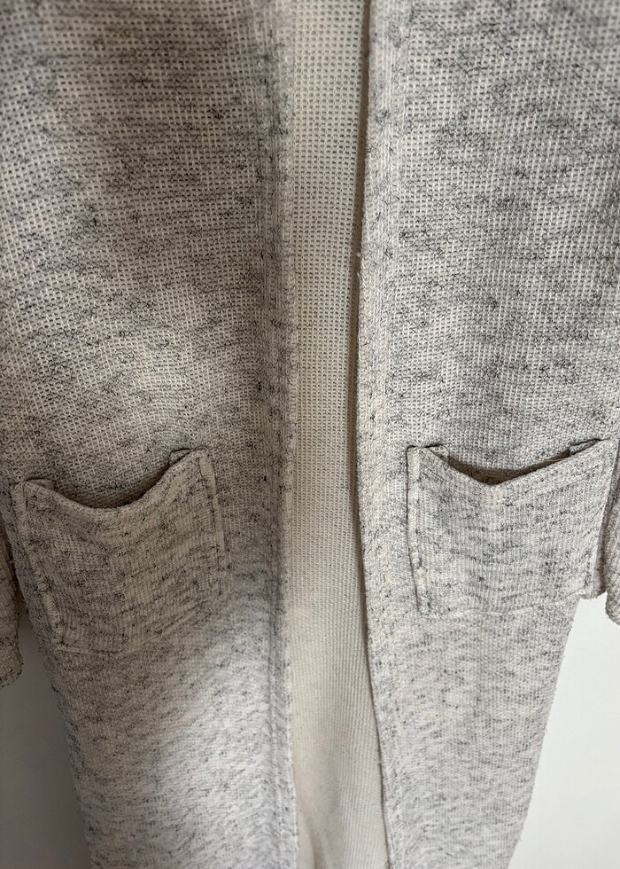 Uzun hırka hiç giyilmedi l beden - Görsel 3