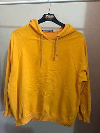  Koyu sarı renk sweat