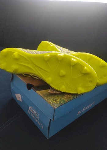 Sarı Bağcıklı Erkek Futbol Ayakkabısı - Görsel 5