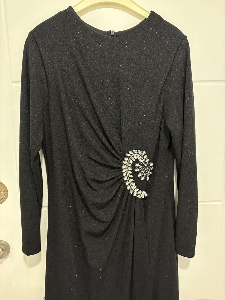 siyah elbise - Görsel 4