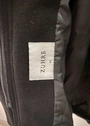 Zühre siyah mont 44 beden - Görsel 4