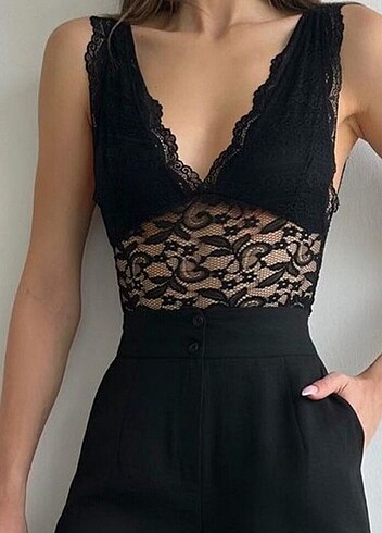 Siyah bralet