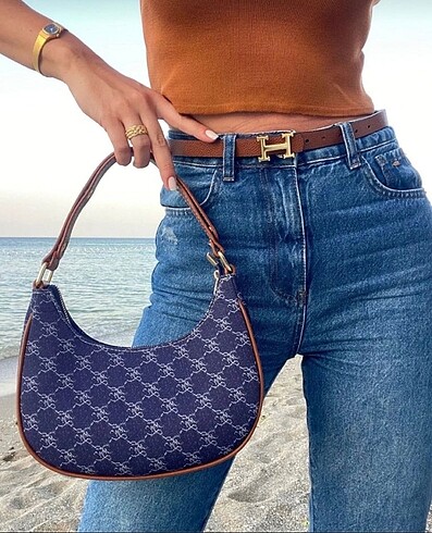 Denim çanta