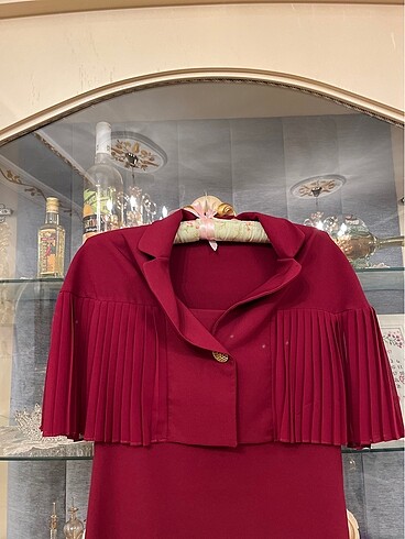 Zara Bordo elbise