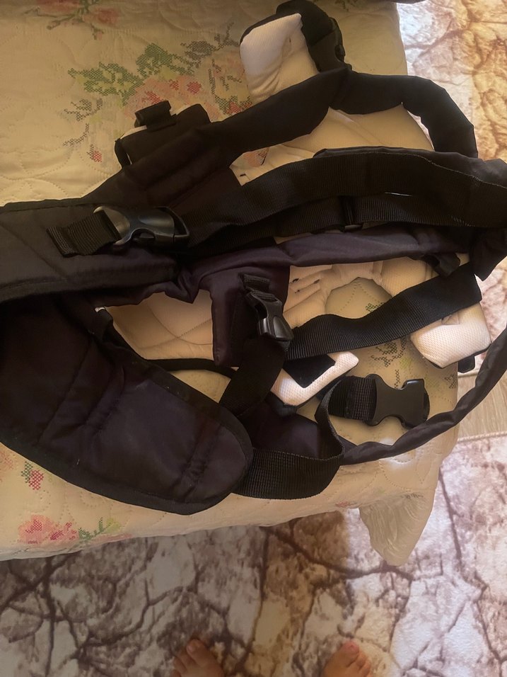 Siyah Bebek Taşıyıcı Kanguru - Görsel 3