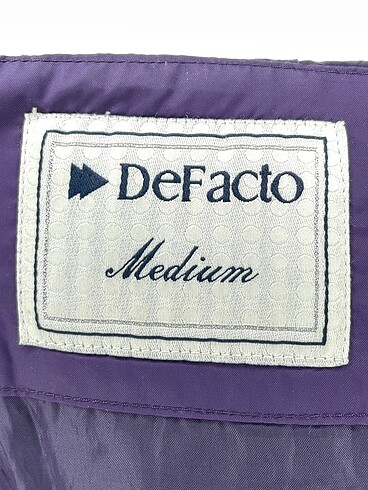 m Beden mor Renk Defacto Yelek %70 İndirimli.