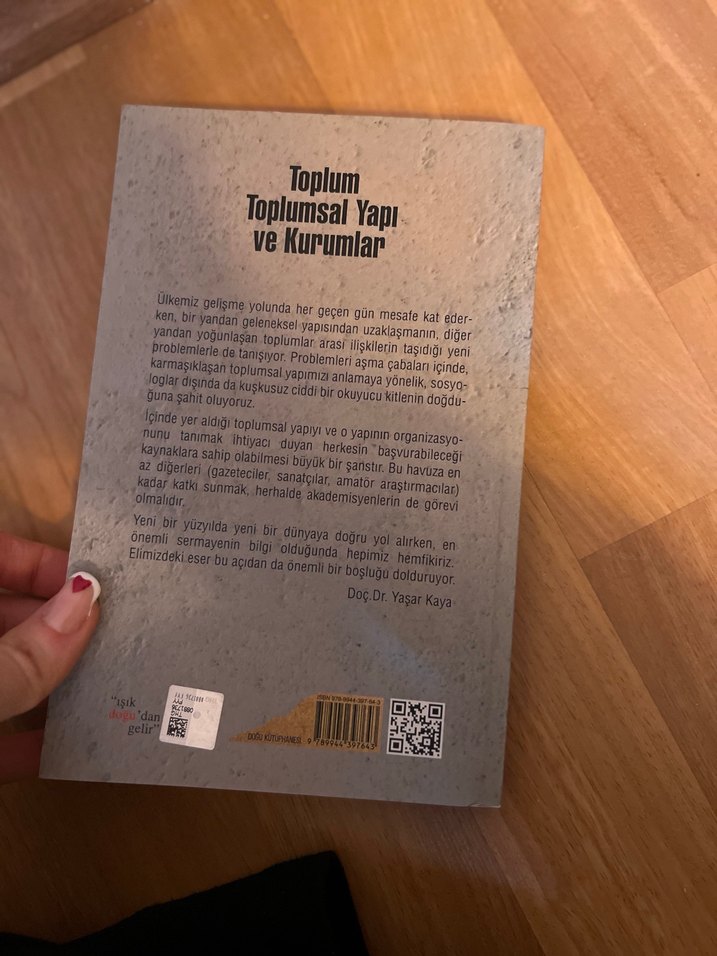 Toplum, Toplumsal Yapı ve Kurumlar - Bekir Kocadaş - Görsel 2