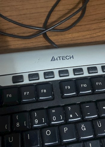 A4Tech Siyah Kablolu Klavye comfortkey KR-86 - Görsel 2