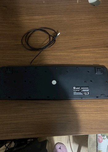 Kablolu Siyah Narita Klavye yeni gibi sorunsuz - Görsel 5