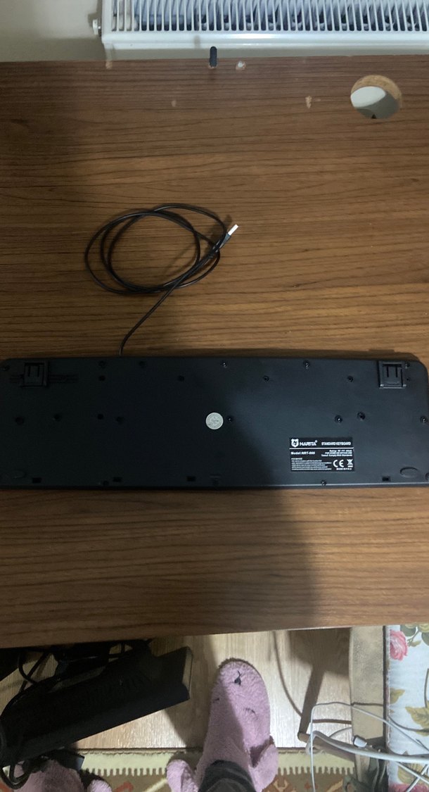 Kablolu Siyah Narita Klavye yeni gibi sorunsuz - Görsel 5