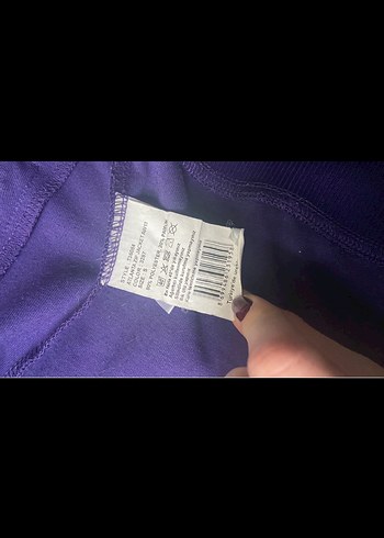 Mor hummel Fermuarlı Spor Ceket hırka seweatshirt - Görsel 7