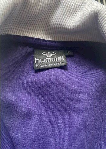 Mor hummel Fermuarlı Spor Ceket hırka seweatshirt - Görsel 3