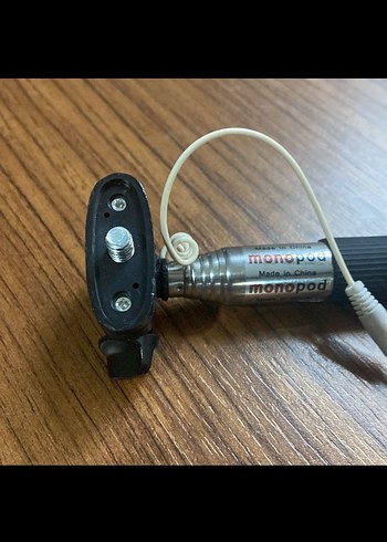 Kablolu Mini Selfie Çubuğu Siyah - Görsel 5