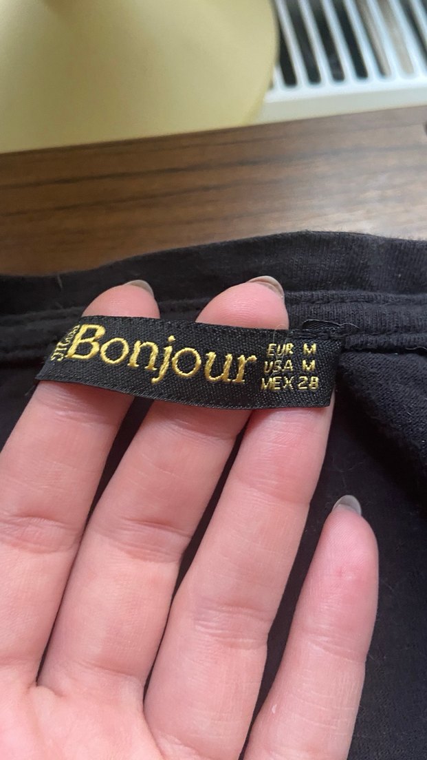 Sokak Tarzı Baskılı Siyah Tişört - Görsel 3