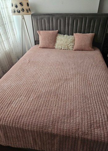 Örgü Desenli Yatak Örtüsü - Görsel 5