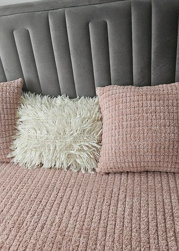 Örgü Desenli Yatak Örtüsü - Görsel 8