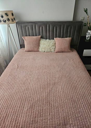 Örgü Desenli Yatak Örtüsü - Görsel 3