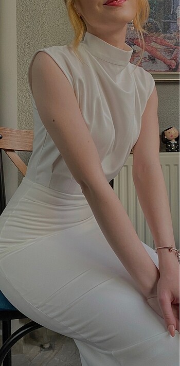 Milla Beyaz Elbise