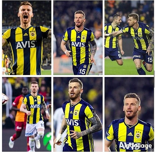 m Beden SERDAR AZİZ FENERBAHÇE MAÇ FORMA