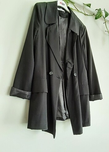 m Beden siyah Renk Siyah astarlı blazer