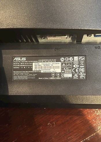 Siyah ASUS Monitör - Görsel 4