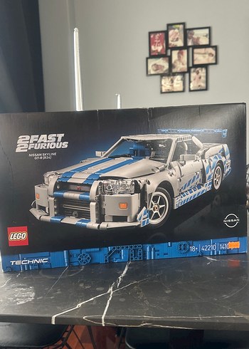 LEGO Technic Gri Nissan Skyline Model Araba