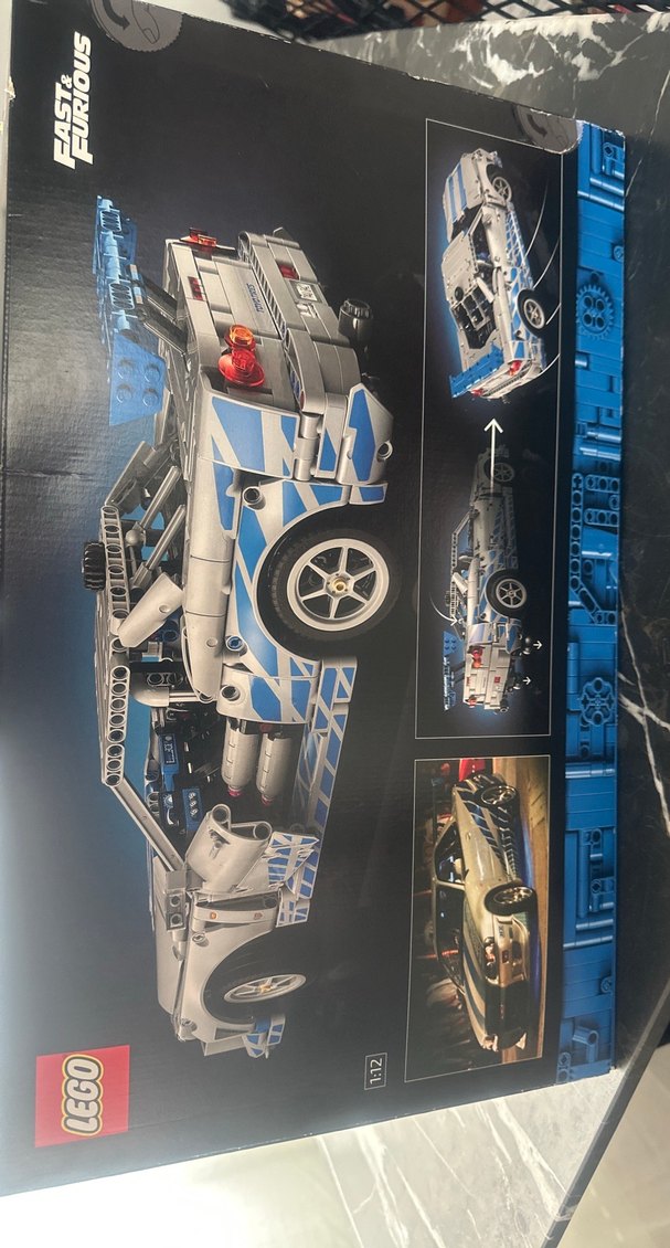 LEGO Technic Gri Nissan Skyline Model Araba - Görsel 4