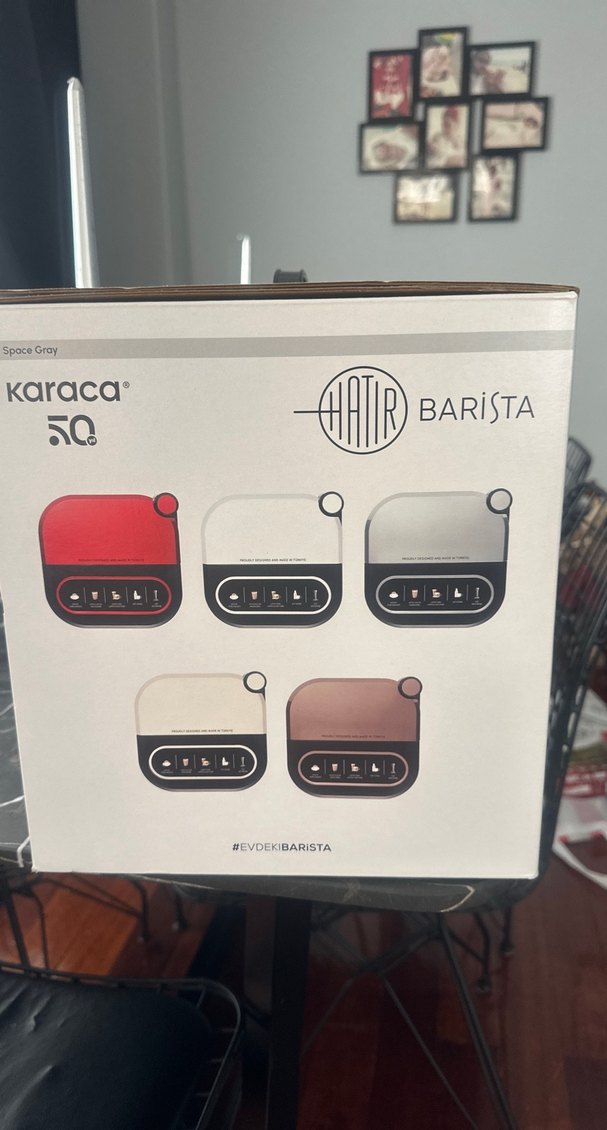 Karaca Barista Siyah Kahve Makinesi 50'li - Görsel 3