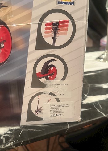 FLEXI Kırmızı Çocuk Scooter - Görsel 2