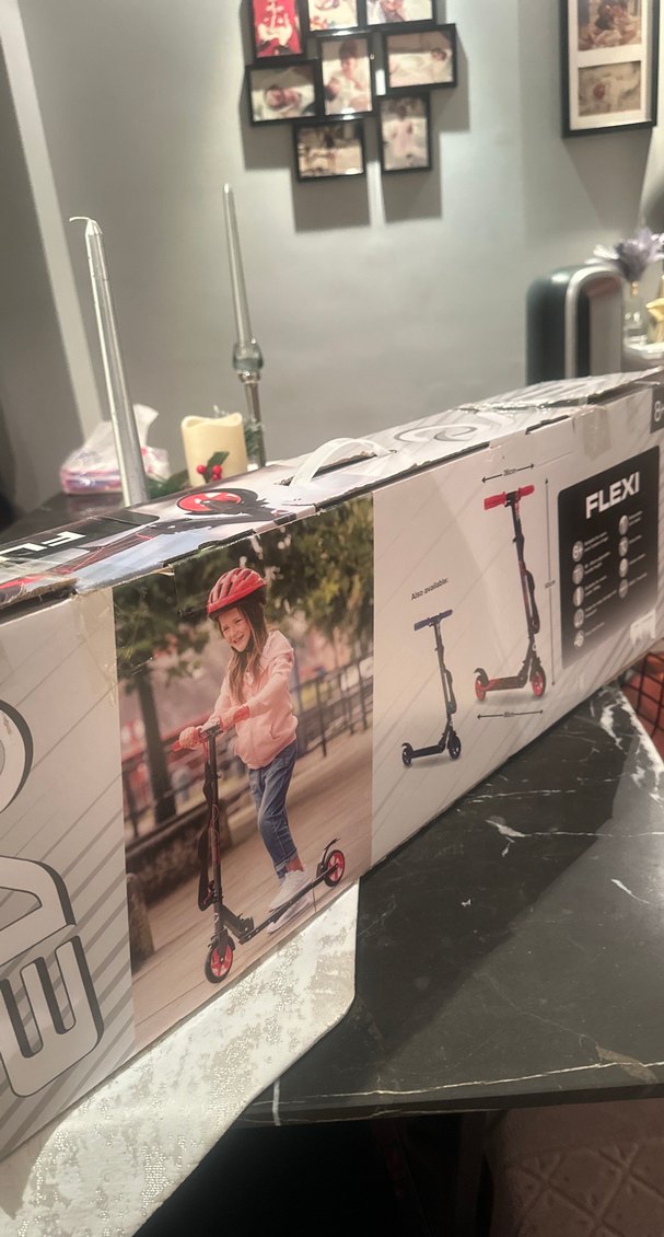 FLEXI Kırmızı Çocuk Scooter - Görsel 4