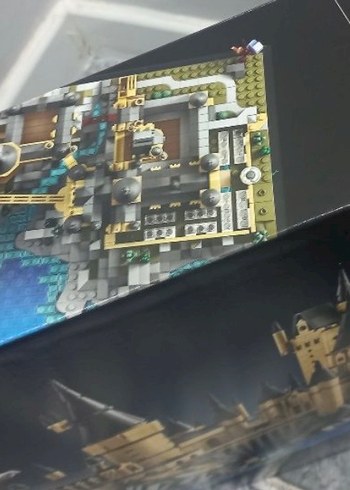 Altın Renkli Lego Kale Seti - Görsel 2