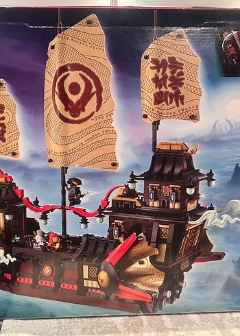 Kırmızı Lego Ninjago Temple'nin Yükselişi Gemisi - Görsel 3