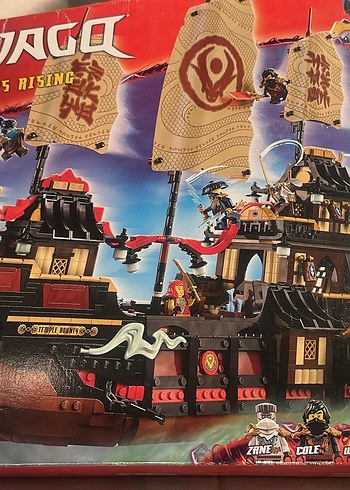 Kırmızı Lego Ninjago Temple'nin Yükselişi Gemisi - Görsel 2