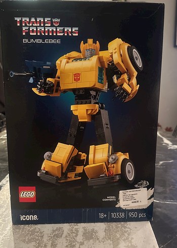 LEGO Transformers Bumblebee 950 Parça Figür