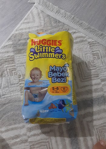 Huggies Little Swimmers Mayo Bebek Bezi 5-6 Numara
