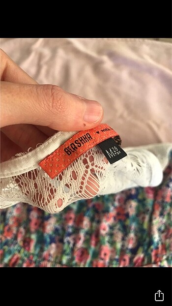 s Beden pembe Renk Bershka Mini Elbise