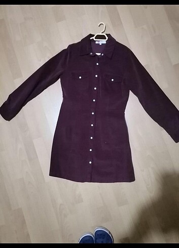 38 Beden Koton 38 beden kadife kısa elbise