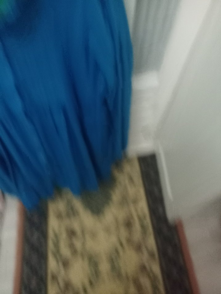 Bol kesim düğmeli Mavi Tunik(L-XL) - Görsel 3