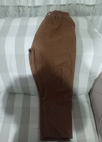 kadın kışlık beli lastikli normal kesim pantol - Görsel 4