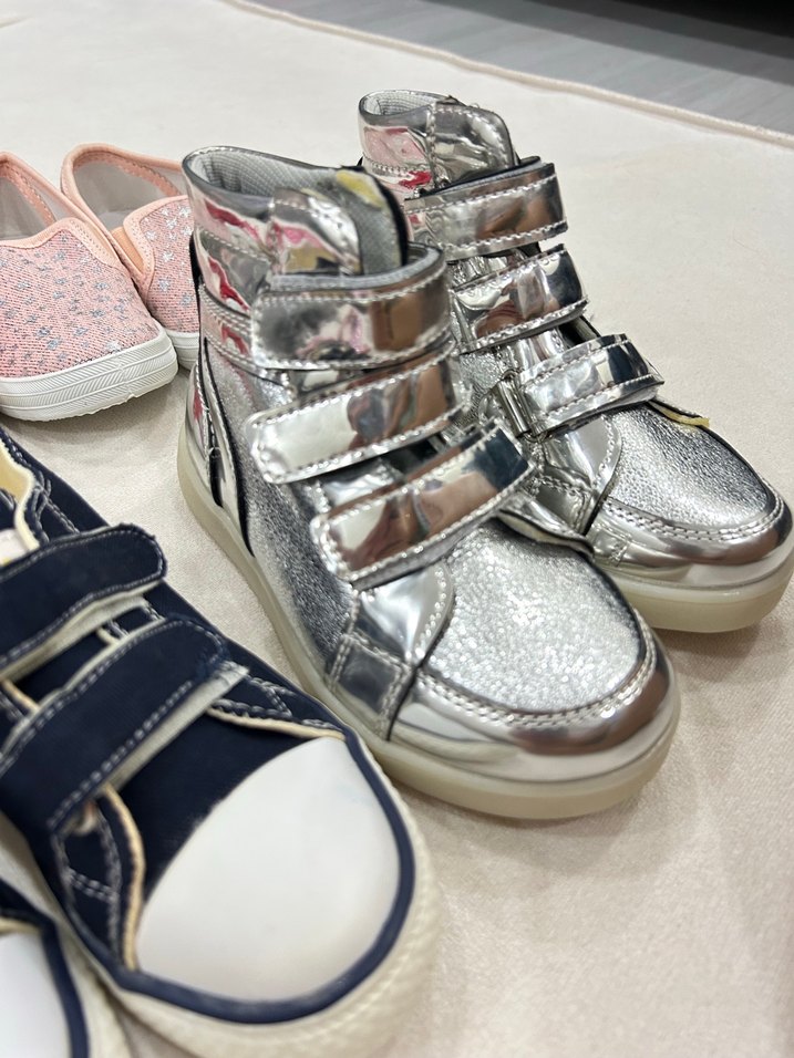 Pembe Renkli Kız Çocuk Spor Ayakkabı - Görsel 4