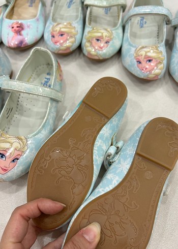 Kız Çocuk Renkli Baskılı Tokalı Babet - Görsel 3