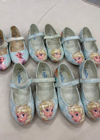 Kız Çocuk Renkli Baskılı Tokalı Babet - Görsel 2