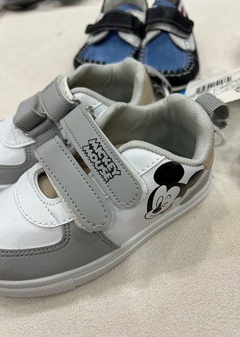 Çocuk Çok Renkli Sneakers Velcro Bantlı - Görsel 6